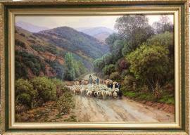 В горах Армении. Возвращение стада